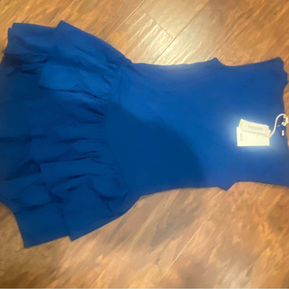 Aritzia — Wilfred Goodlux Bloomsbury Dress in Ultramarine Blue